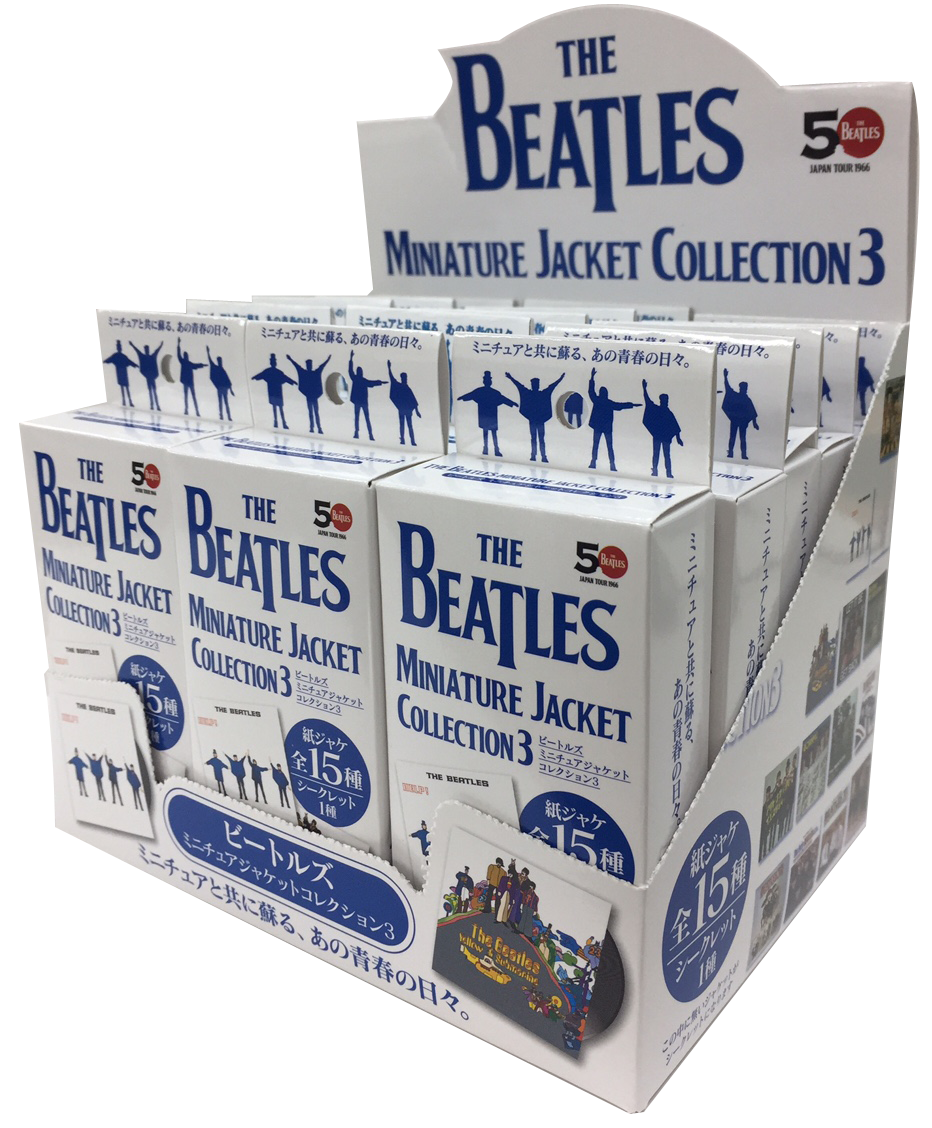 ƒ THE BEATLES Vol.3 Miniature Jacket Collection – OMAKE Japan