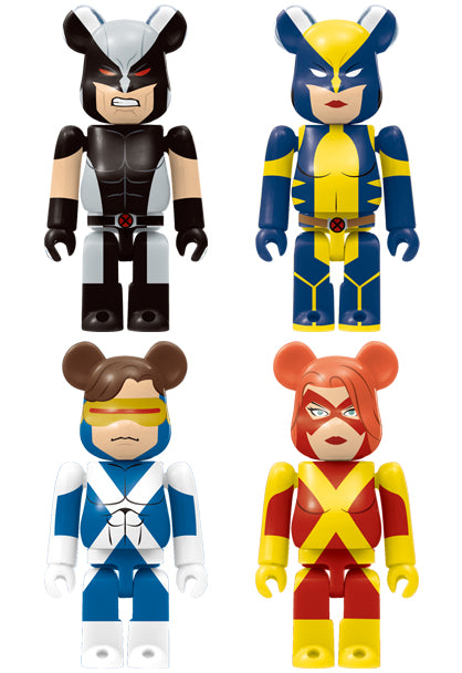 優遇価格♪MARVEL『X-MEN』 / Happyくじ「BE@RBRICK」1ロット全て くじ券未開封付き キューブリック、ベアブリック