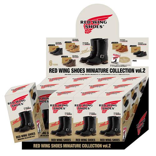 RED WING SHOES MINIATURE COLLECTION All 6 types, 12-piece box, 108-piece  set sold